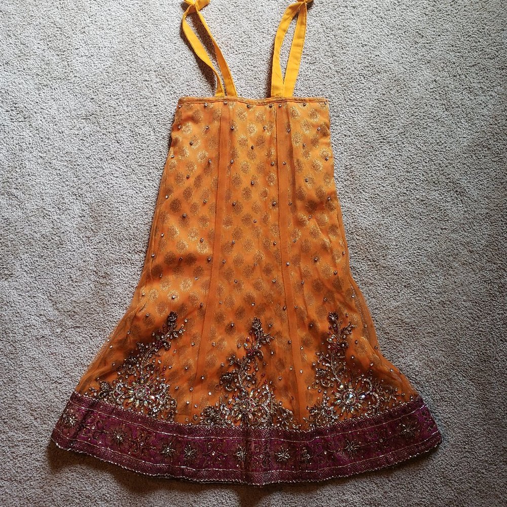 India Inspired Girl's Celebration Dress Size 22